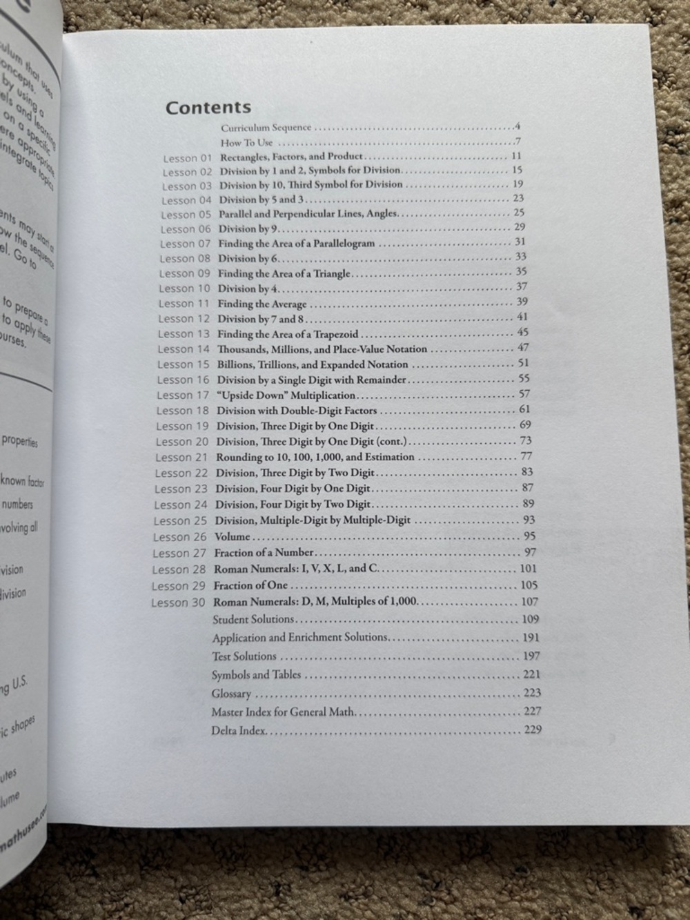 Math-U-See Delta Single and Multiple-Digit Division Instruction Manual - Picture 4 of 4